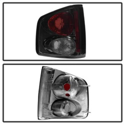 Spyder Chevy S10 94-04/GMC Sonoma 94-04/Isuzu Hombre 96-00 Euro Tail Lights Smke ALT-YD-CS1094-SM 5001962 5001962 Photo - Unmounted