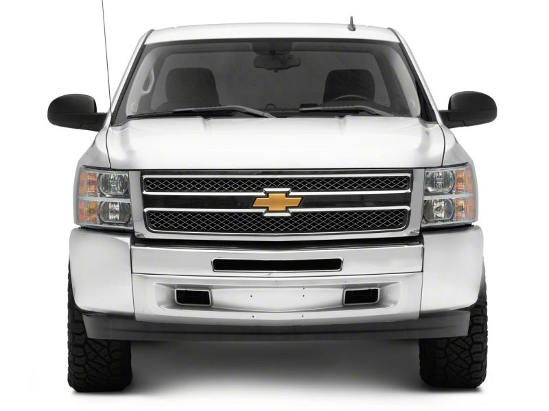 Raxiom 07-14 Chevrolet Silverado 1500 Axial OEM Rep Headlights- Chrome Housing (Clear Lens) S122323 S122323 Photo - Close Up