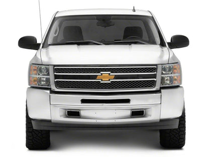 Raxiom 07-14 Chevrolet Silverado 1500 Axial OEM Rep Headlights- Chrome Housing (Clear Lens) S122323 S122323 Photo - Close Up