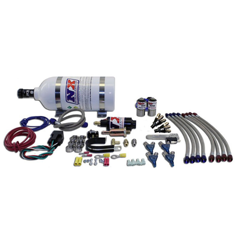 Nitrous Express 4 Cyl Mainline Nitrous Kit w/2.5lb Bottle 62028P 62028P Photo - Primary