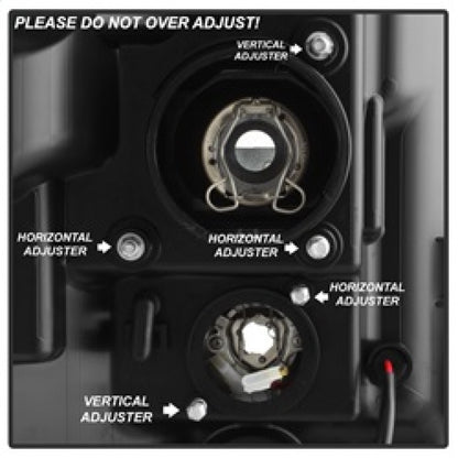 Spyder Ford F-250/F-350/F450 Super Duty 11-16 V2 Projector Headlights - Black (PRO-YD-FS11V2-LB-BK) 5084460 5084460 Photo - Unmounted