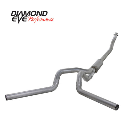 Diamond Eye Performance Diamond Eye KIT 4in TB DUAL AL: 94-02 DODGE CUMMINS 5.9L K4214A K4214A Photo - Primary