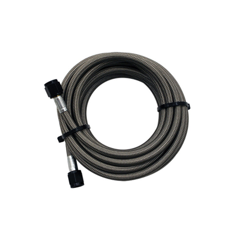 Snow Performance 5ft Stainless Steel Braided Water Line (4AN Black) SNO-800-BRD SNO-800-BRD Photo - Primary