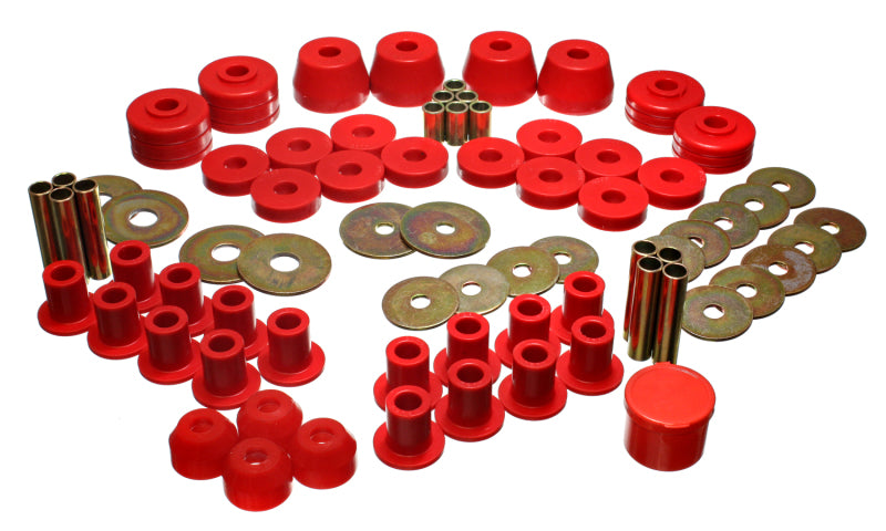 Energy Suspension Hyper-Flex System Red Dodge Ramcharger All 1974-1993 5.18101R Photo - Primary