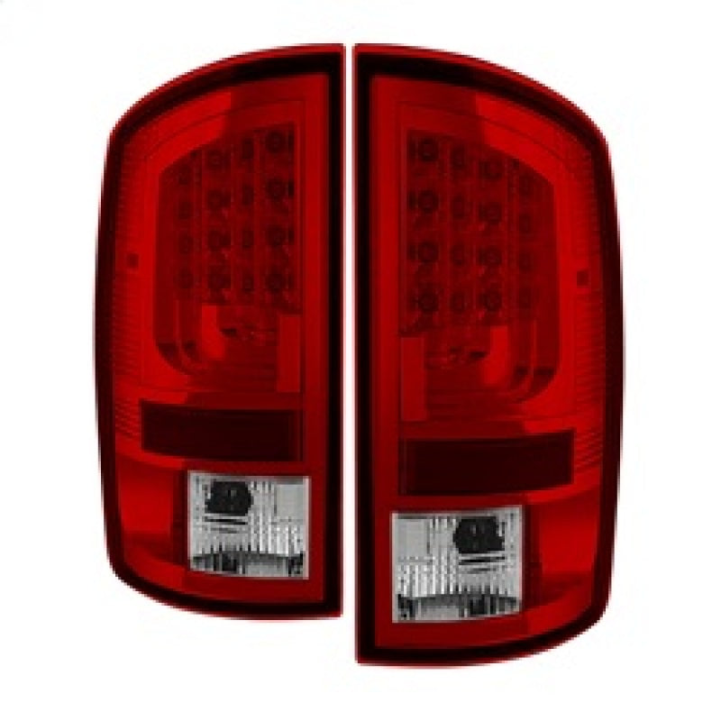 Spyder Dodge Ram 07-08 1500 Version 2 LED Tail Lights - Red Clear ALT-YD-DRAM06V2-LED-RC 5081971 5081971 Photo - Primary