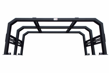 Fishbone Offroad 20+ Jeep Gladiator Bed Rack Full Tackle Rack - Black Powdercoat FB21219 FB21219 Photo - Primary