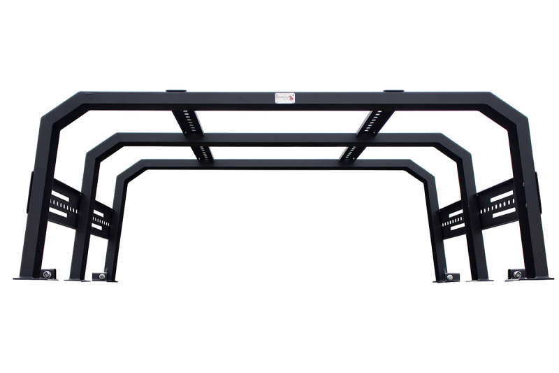 Fishbone Offroad 20+ Jeep Gladiator Bed Rack Full Tackle Rack - Black Powdercoat FB21219 FB21219 Photo - Primary