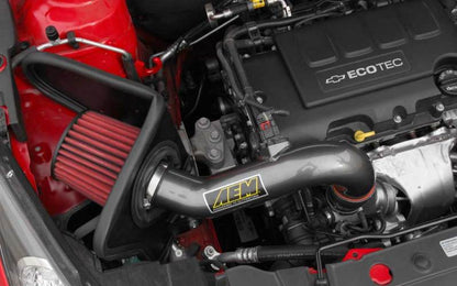 AEM Induction AEM 2011-2014 Chevrolet Cruze 1.4L - Cold Air Intake System - Gunmetal Gray 21-744C 21-744C Photo - Mounted