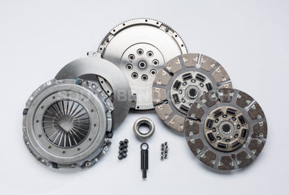 South Bend Clutch 94-98 Ford 7.3 Powerstroke ZF-5 Street Dual Disc Ford/Cummins Conv Clutch Kit FCSDD3250-5 FCSDD3250-5 Photo - Primary