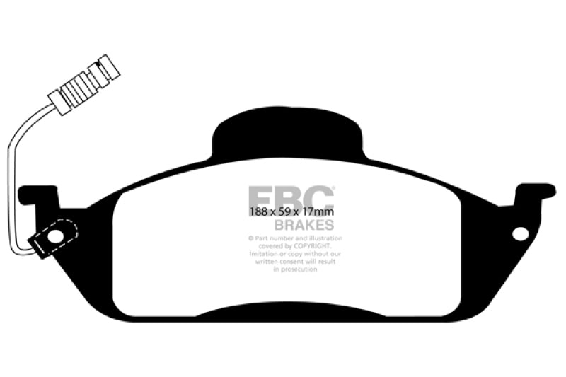 EBC Disc Brake Pad Set DP61232 Photo - Primary
