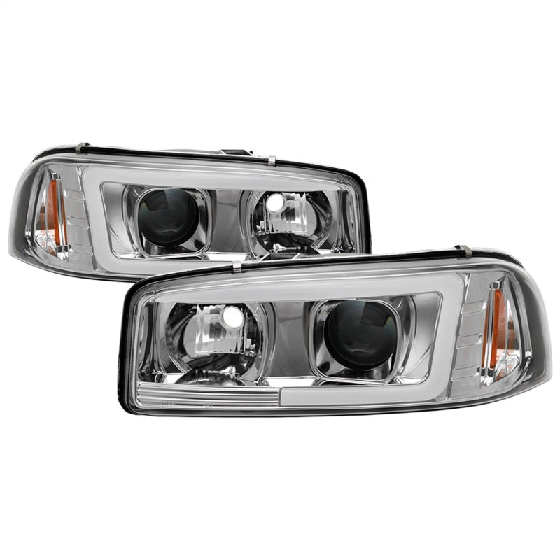 Spyder GMC Sierra 1500/2500/3500 99-06 V2 Projector Headlights - DRL - Chrome PRO-YD-CDE00V2-LB-C 5084620 5084620 Photo - Primary