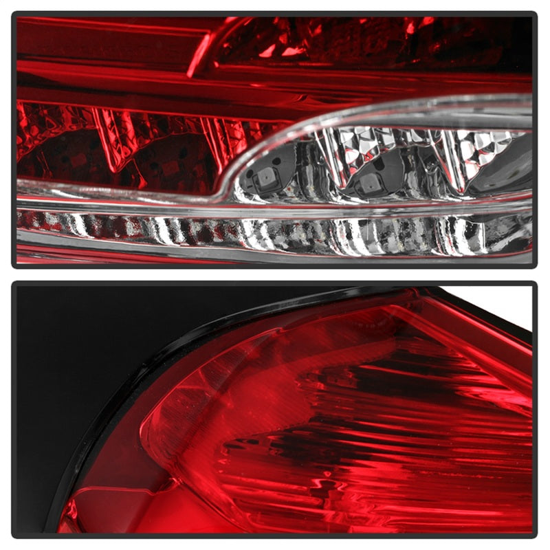 Spyder 15-17 Ford Focus Hatch LED Tail Lights w/Indicator/Reverse - Red Clr (ALT-YD-FF155D-LED-RC) 5085726 5085726 Photo - Unmounted