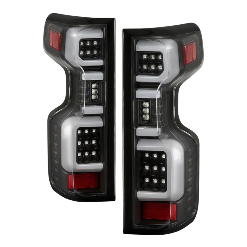 Spyder Chevy Silverado 19-20 LED Tail Light Black ALT-YD-CS19HAL-BK 5087256 5087256 Photo - Primary