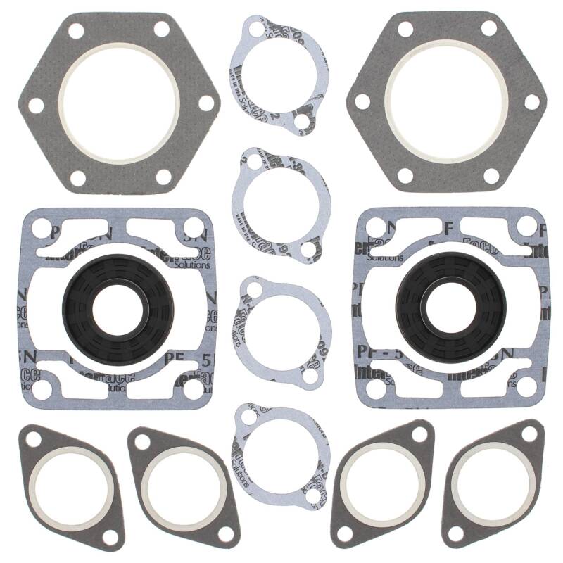 Vertex Pistons Vertex Gaskets 74-77 Polaris Electra Complete Gasket Kit w/ Oil Seals 711074 711074 Photo - Primary