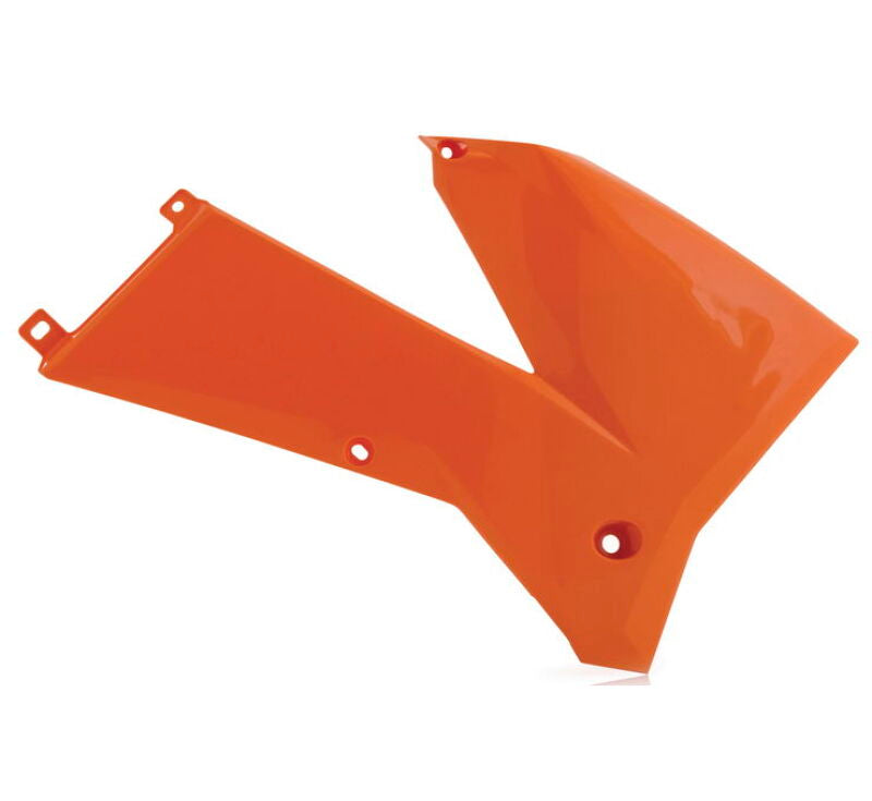 Acerbis 05-07 KTM EXC/ SX/XC/ 2005 GasGas MXC Radiator Shroud - Orange 2043670237 2043670237 Photo - Primary