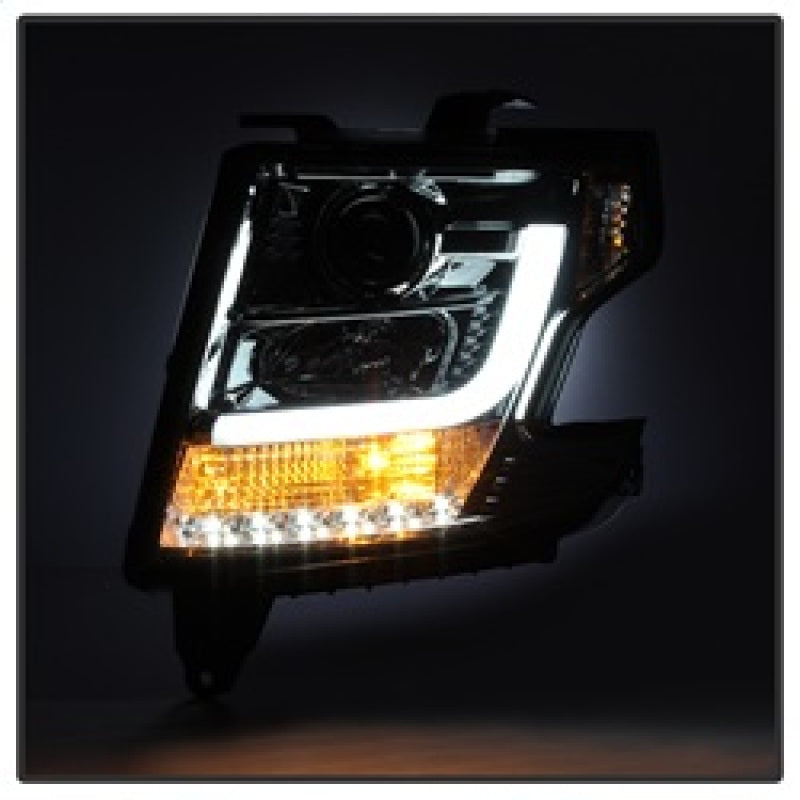 Spyder Chevy Tahoe / Suburban 2015 -2016 Projector Headlights - DRL LED - Smoke PRO-YD-CTA15-DRL-SM 5082558 5082558 Photo - Unmounted