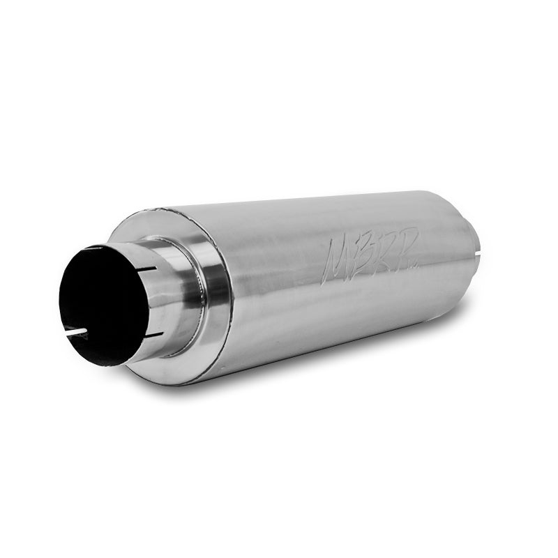 MBRP Universal Quiet Tone Muffler 5in Inlet /Outlet 8in Dia Body 31in Overa M2220S Photo - Primary