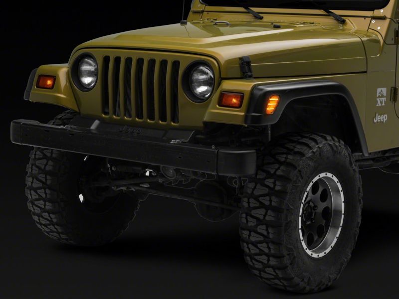 Raxiom 97-06 Jeep Wrangler TJ Axial Series LED Side Marker Lamps- Clear J166835 J166835 Photo - Close Up