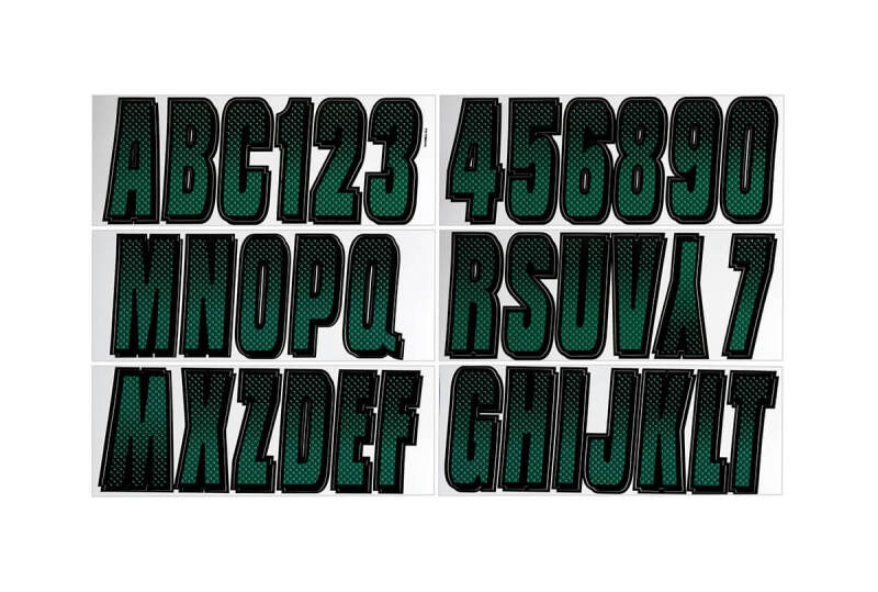 Hardline HRL Registration Letters Exterior Styling Stickers/Decals/Banners main image