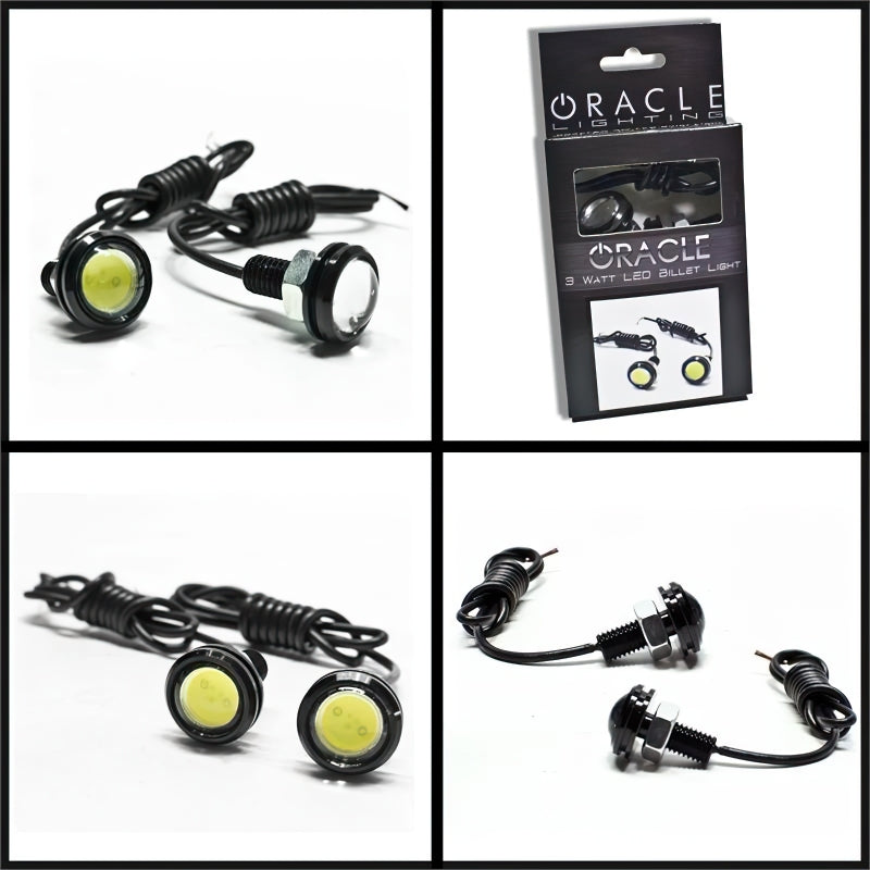 ORACLE Lighting Oracle 3W Universal Cree LED Billet Light - White 5410-001 5410-001 Photo - in package