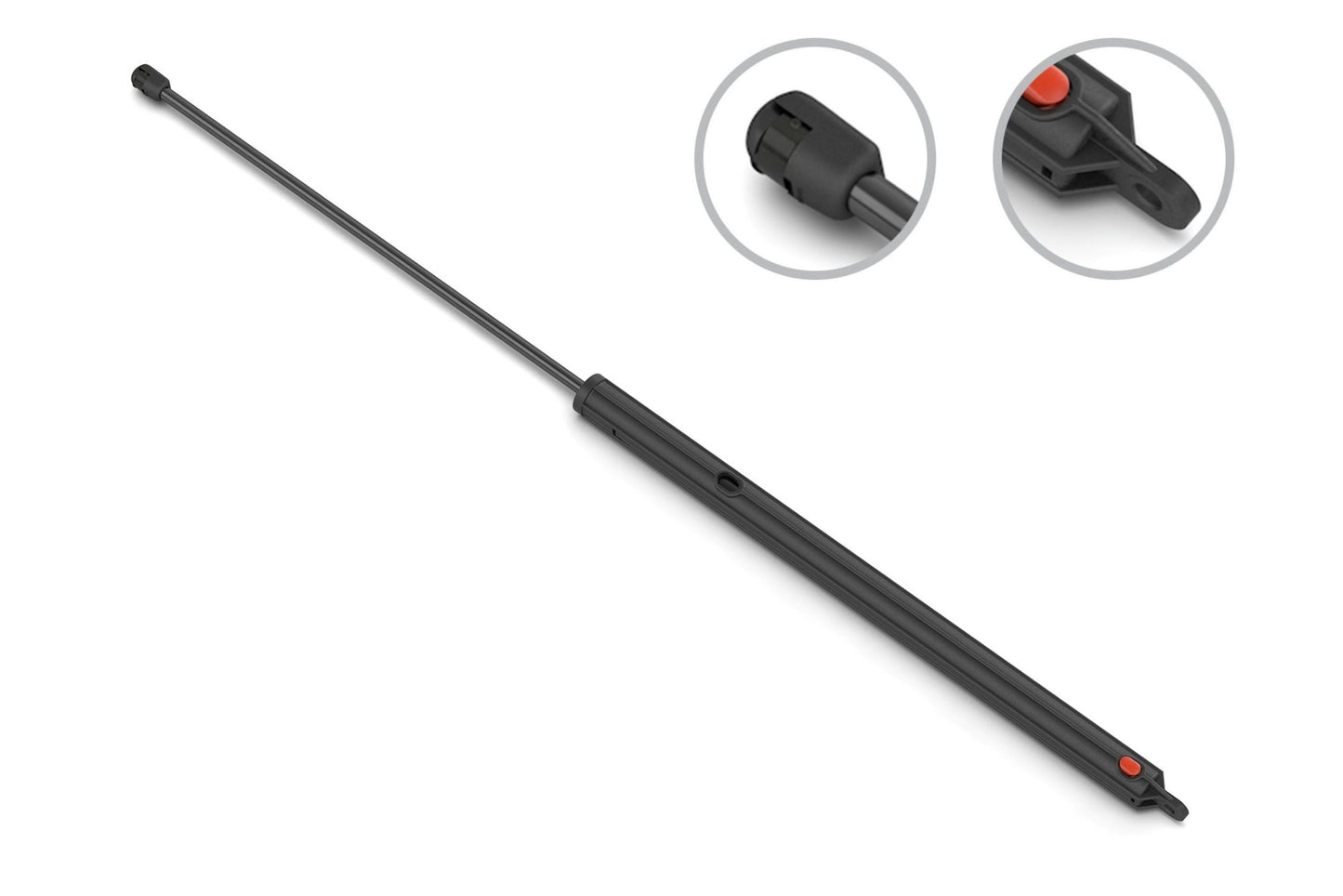 Stabilus Hood Lift Support with Precision Motion for 1998-2008 Chrysler Crossfire, Mercedes-Benz SLK200, SLK230, SLK32 AMG, SLK320 1B-529393
