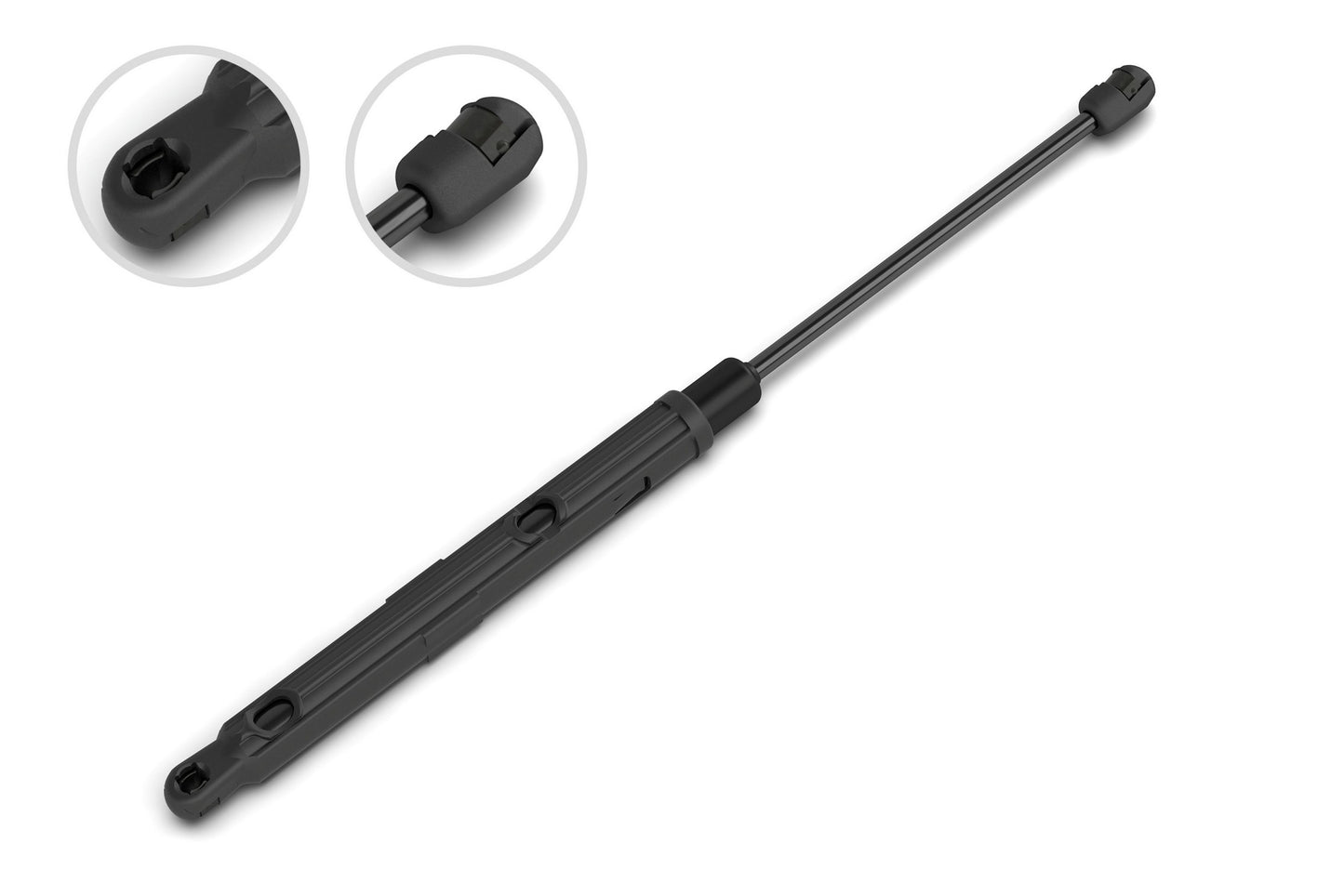 Stabilus Hood Lift Support (L) with Dynamic Speed Control for 2015-2023 Mercedes-Benz AMG-Class C-Class E-Class 4B-222779