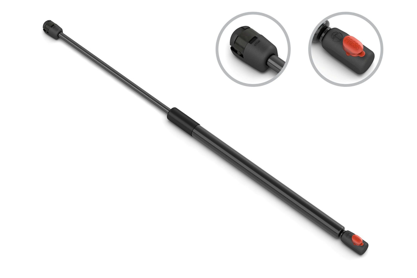 Stabilus Hood Lift Support (L) with Dynamic Speed Control for 2014-2021 Mercedes-Benz S-Class 5B-428076