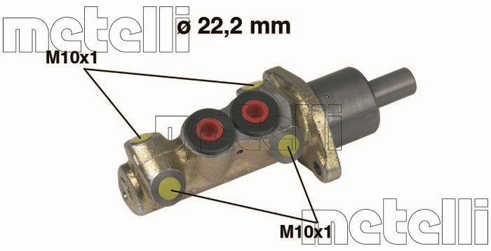 Metelli Brake Master Cylinder 05-0196