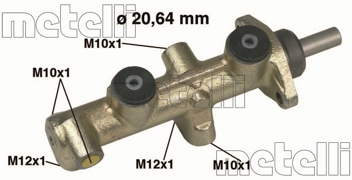 Metelli Brake Master Cylinder