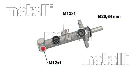 METELLI Brake Master Cylinder 05-1124