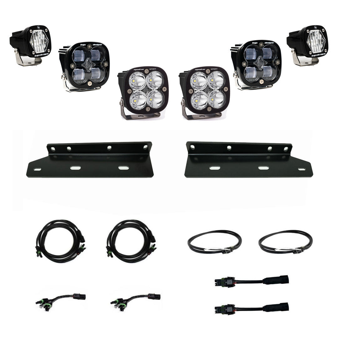 Baja Designs Ford Squadron S1 Fog Pocket Light Kit - Ford 2021-22 F-150