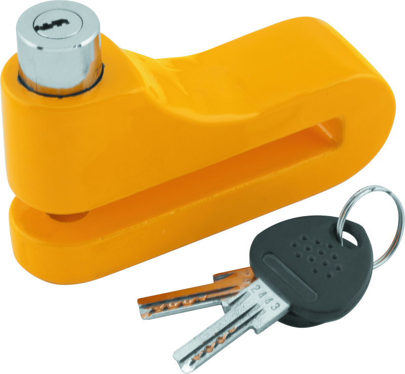 BikeMaster Bully Lock Disc Lock 10mm - Yellow 132250 132250 Photo - Primary