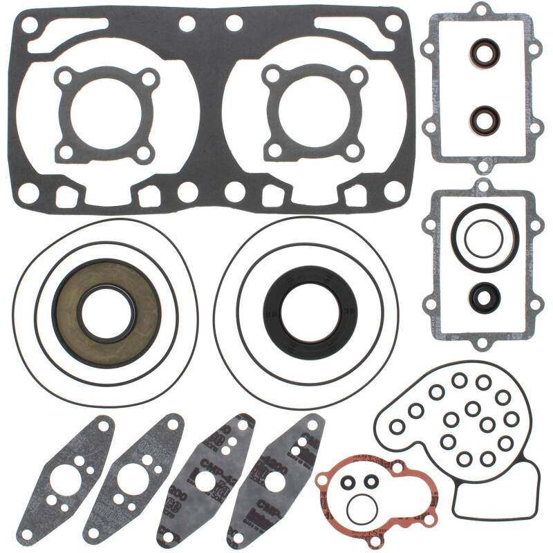 Vertex Pistons Vertex Gaskets 07-09 Arctic Cat Cross Fire 800 EFI Complete Gasket Kit w/ Oil Seals 711295 711295 Photo - Primary