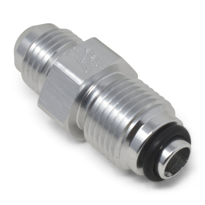 Russell Power Steering Adapter 11/16-18 O-Ring To 6 AN Male Clear Anodize 648040 Photo - out of package
