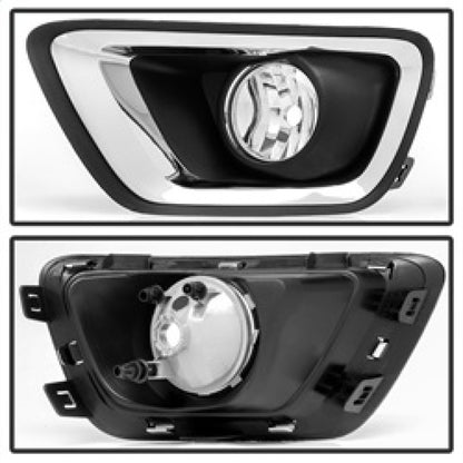Spyder Chevy Colorado 2015-2017 OEM Fog Lights w/switch - Clear FL-CCOL15-C 5082404 5082404 Photo - Unmounted