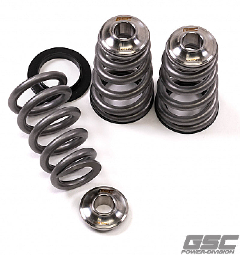 GSC Power Division GSC P-D Nissan VQ35 Extreme Conical Valve Spring Titanium Retainer and Spring Seat Kit 5016 5016 User 1
