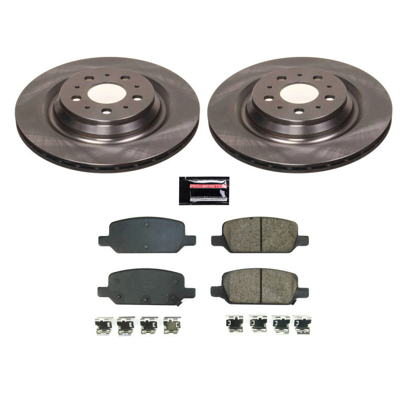 PowerStop PSB Autospecialty Kit Brakes, Rotors & Pads Brake Kits - OE main image