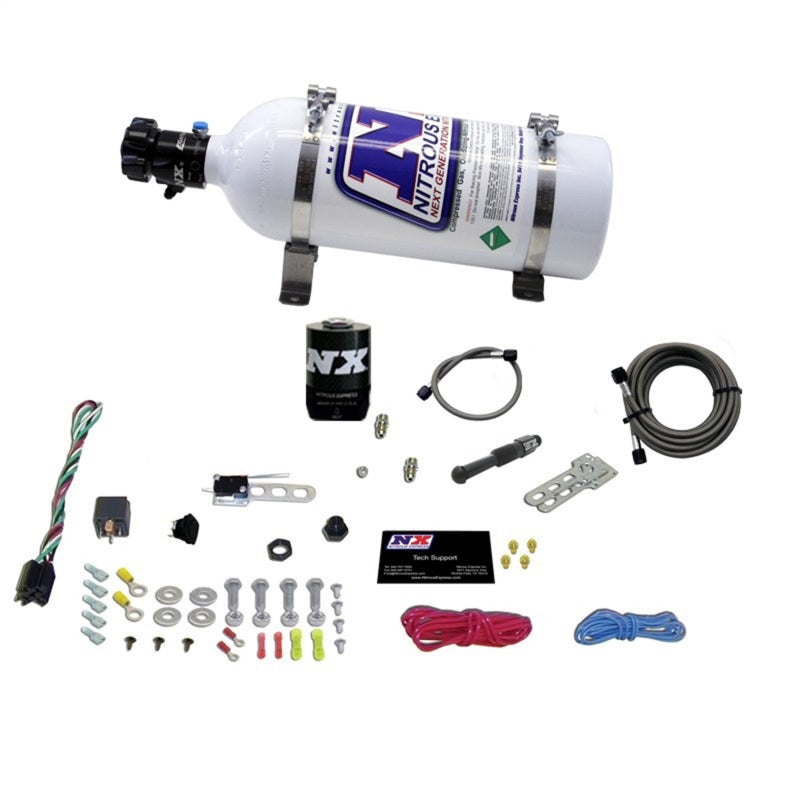 Nitrous Express Dry EFI Single Nozzle Nitrous Kit (35-150HP) w/5lb Bottle 21000-05 21000-05 Photo - Primary