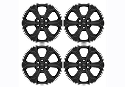 Ford Racing 2024 F-150 22in Wheel Kit - Black w/Machined Face M-1007K-S2295BA M-1007K-S2295BA User 1