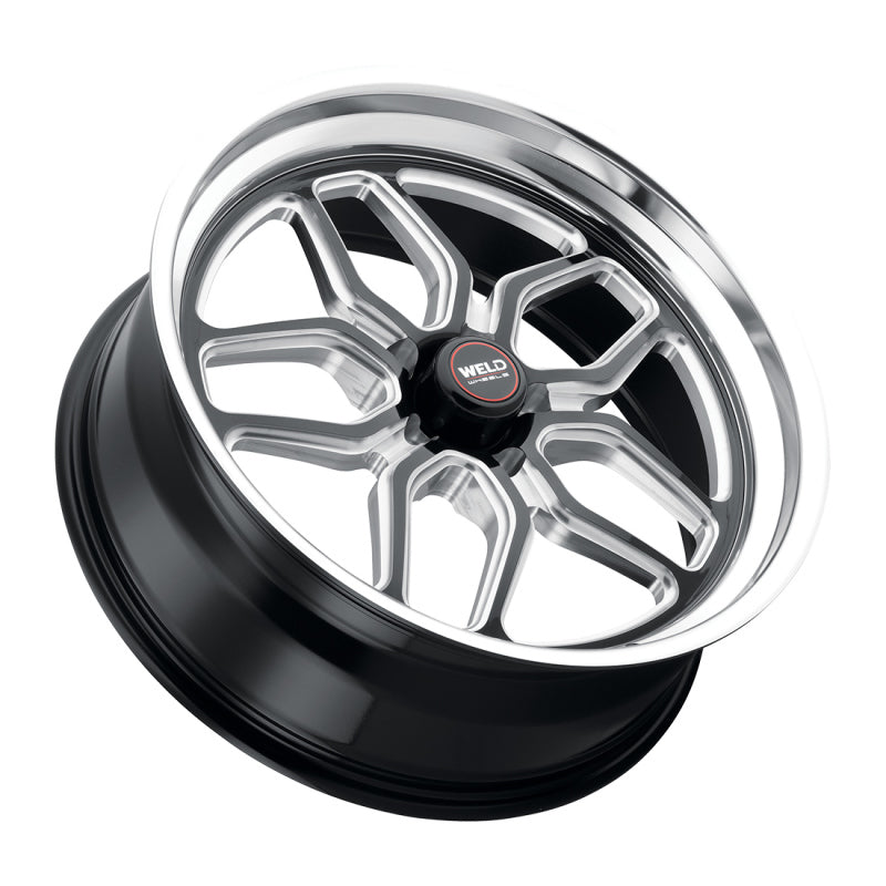 Weld S107 22X10.5 Laguna 5X115 ET20 BS6.5 Gloss Black MIL Dia 71.5 S10720590P20 S10720590P20 Photo - Primary