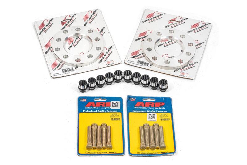 BMR Suspension BMR 14-19 Chevrolet Corvette C7 Wheel Spacer Kit Front 0.50in Wide M12 Studs Shank Lugs - Bare WSK570 WSK570 User 1