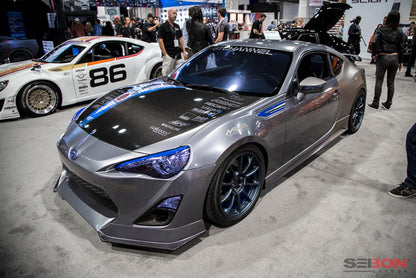 Seibon 12-13 BRZ/FRS Carbon Fiber Hood HD1213SCNFRS-OE Photo - Primary