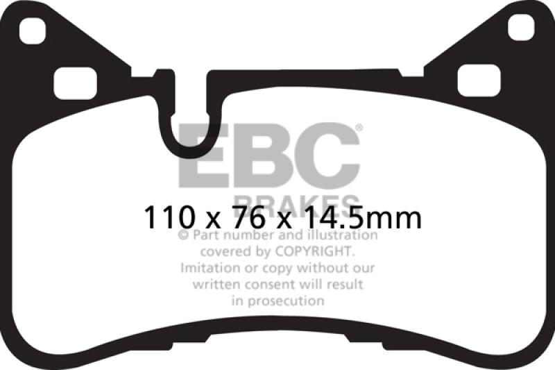 EBC Disc Brake Pad Set DP32117C Photo - Primary