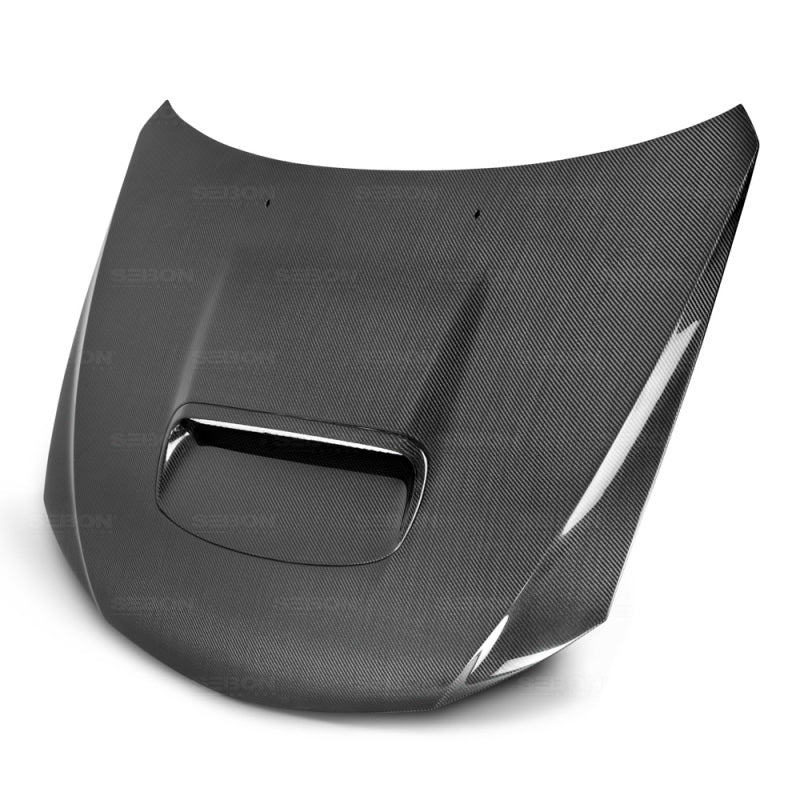 Seibon Carbon Fiber Hood For 2008-2014 Subaru WRX/STi HD0809SBIMP-OE Photo - Primary