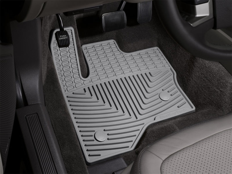 WeatherTech 09+ Ford Flex Front Rubber Mats - Grey W237GR W237GR Photo - Mounted