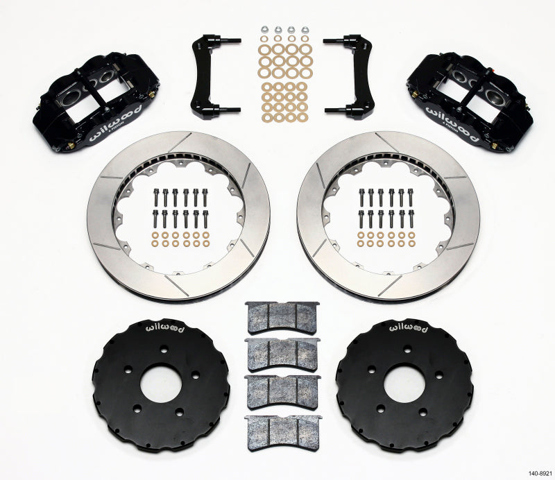 Wilwood Narrow Superlite 6R Front Hat Kit 13.06in 2005-up Corvette C6 140-8921 140-8921 Photo - Primary
