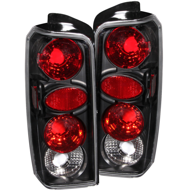 Anzo 1997-2001 Jeep Cherokee Tail lights Black 211103 Photo - Primary