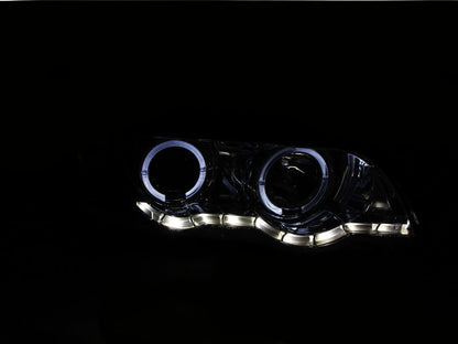 Anzo 2000-2003 BMW X5 Projector Headlights w/ Halo Chrome 121397 Photo - Unmounted