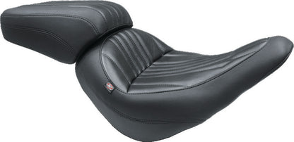 Mustang Motorcycle Mustang 00-15 Harley Softail Standard Rear Tire Wide Tripper Passenger Seat - Black 76811 76811 Photo - Primary