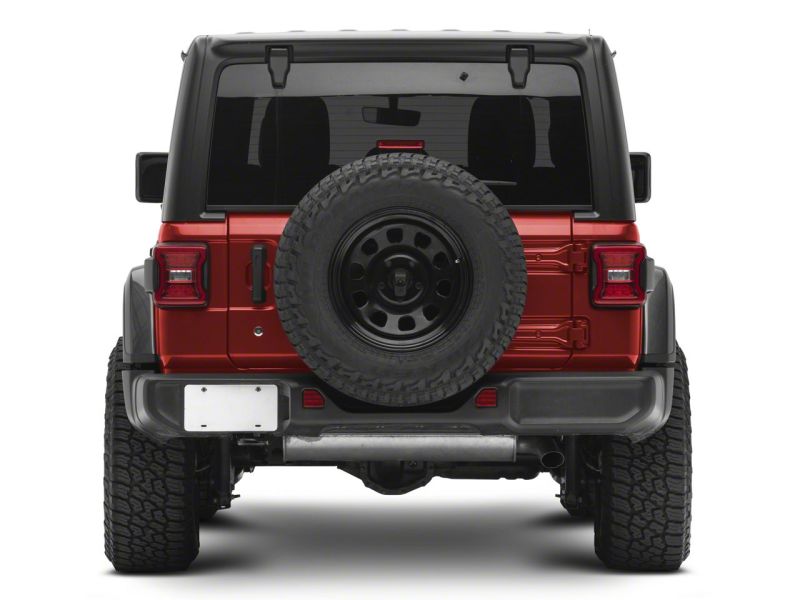Raxiom 18-23 Jeep Wrangler JL Moab Rubicon Sahara Axial LED Rear Bumper Reflector Lights- Clear J134140-JL J134140-JL Photo - Close Up